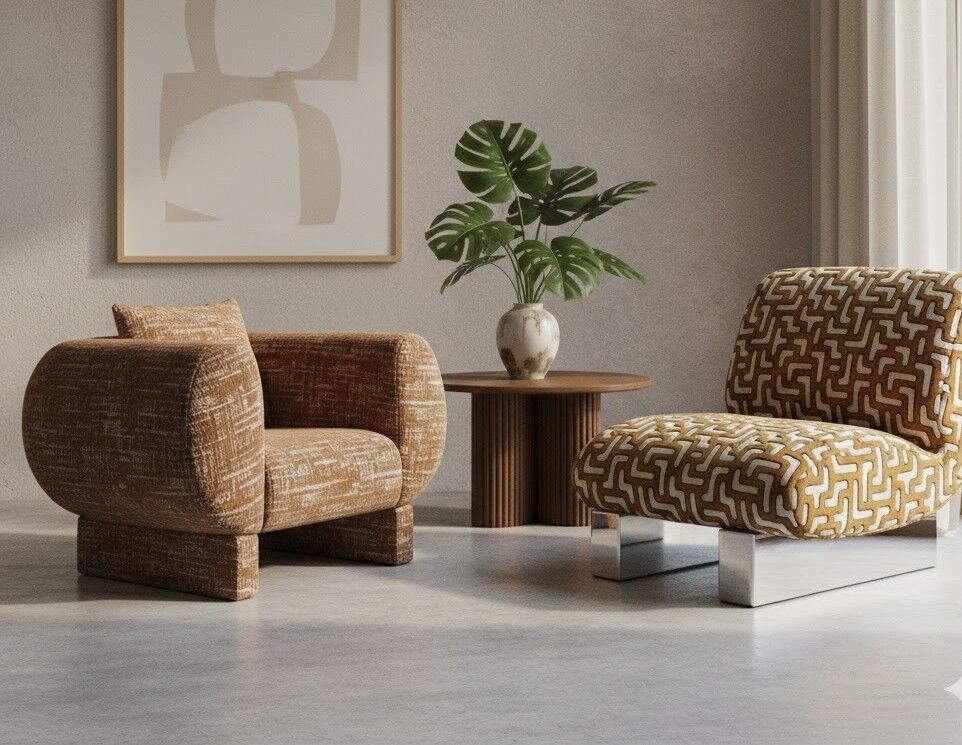 Mimari Formlar ve Heykelsi Hacimler: Modern Mobilyada Sanatın İzleri