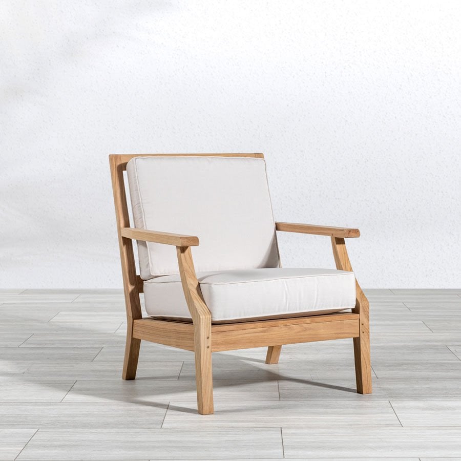 Seneca Ahşap Tekli Berjer