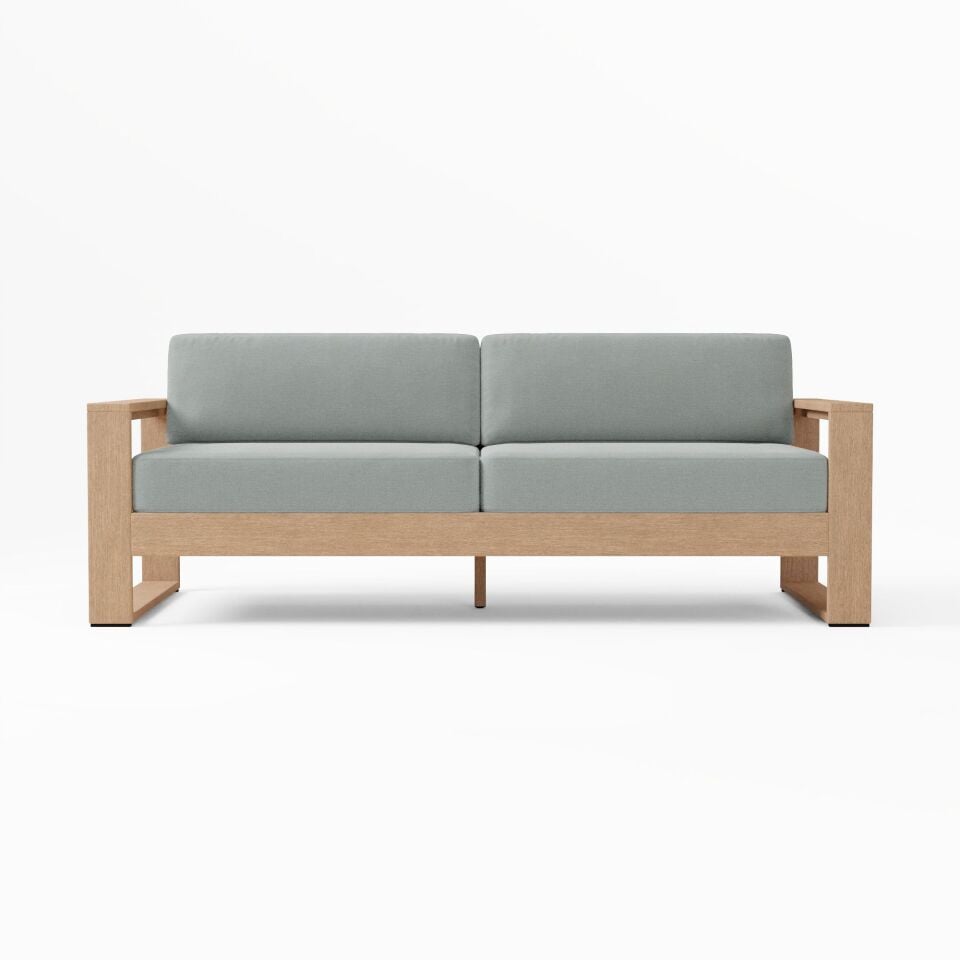 Portside Ahşap İkili Dış Mekan Koltuğu