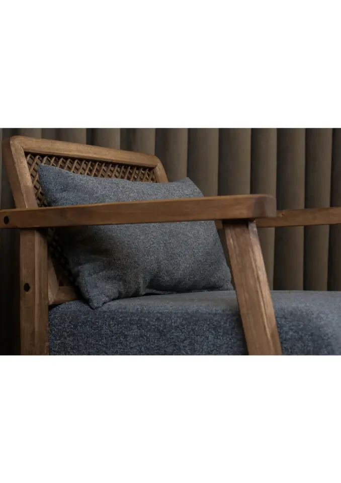 Dante Doğal Ahşap Açık Ceviz Sallanır Berjer Teddy Kumaş (Sütlü Kahve-Krem, Gri, Beyaz, Hardal)