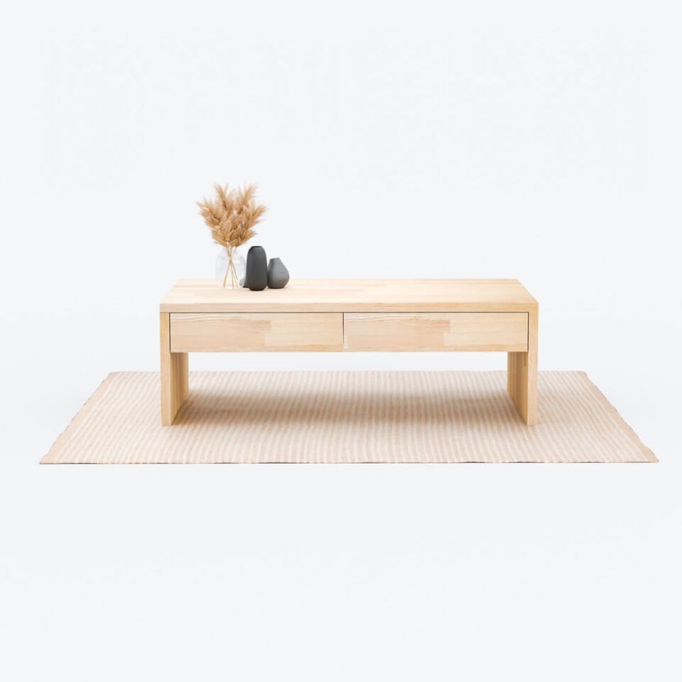 4 Çekmeceli Orta Sehpa | Modern Ahşap Tasarım