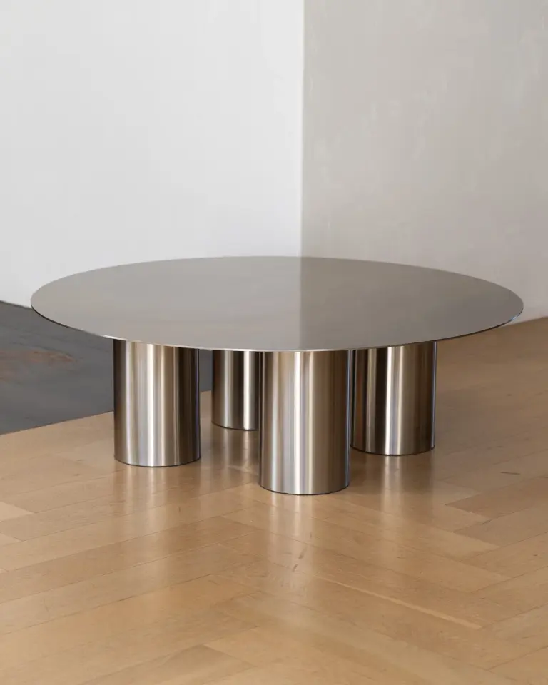 Oslo Paslanmaz Çelik Büyük Boy Orta Sehpa