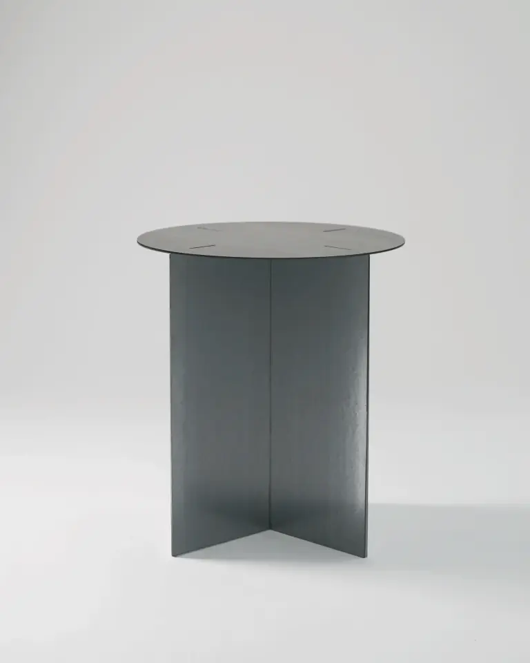 G01 Modüler Çelik Yan Sehpa | Galvanizli Endüstriyel Tasarım