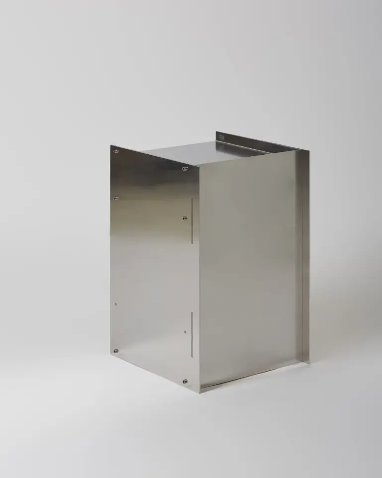 M01S Ham Alüminyum Komodin | Çıkarılabilir Raflı Tasarım