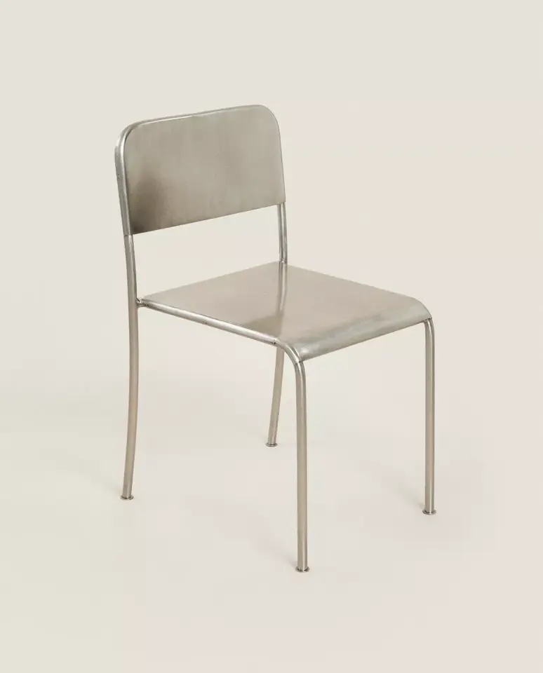 Nova Paslanmaz Çelik İskeletli Sandalye | Yalın Zarafet