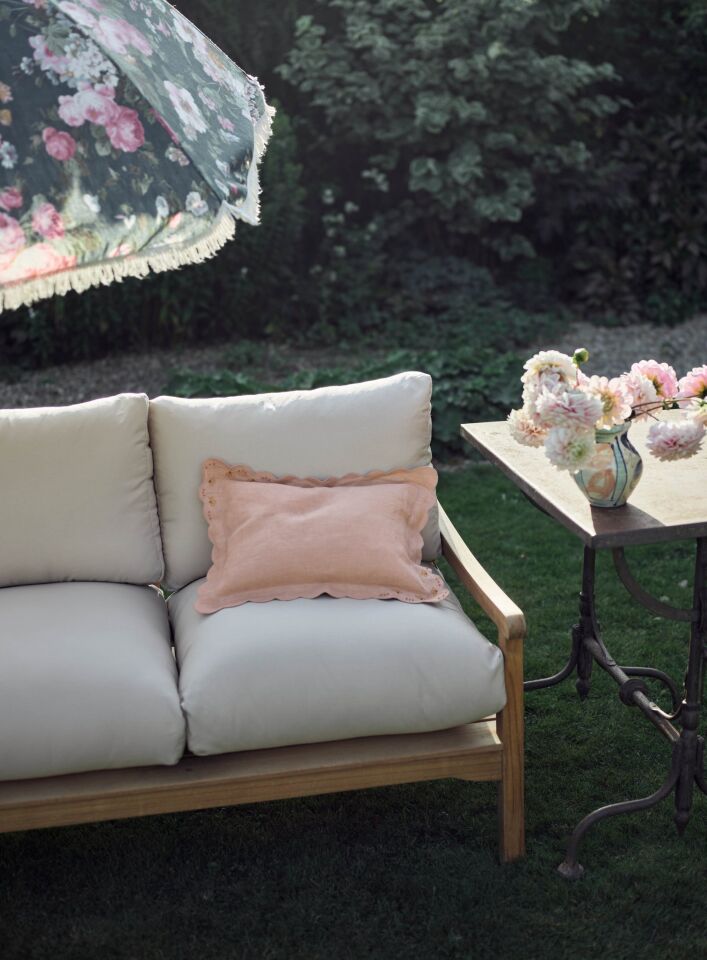 Emerson Dış Mekan Bahçe Koltuk Takımı Krem