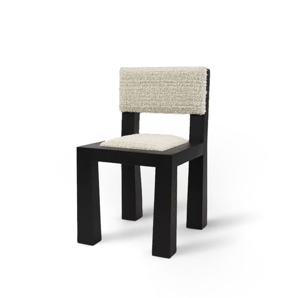 Raw Sandalye | Masif Meşe Sandalye ve Bukle Zarafeti